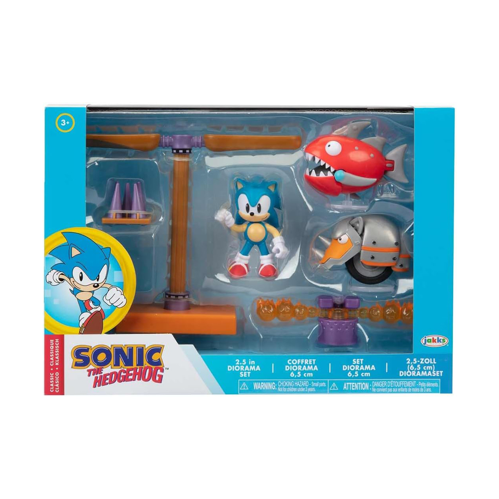 مجموعة ديوراما سونيك 2.5 بوصة Flying Battery Zone Wave - الصورة 2