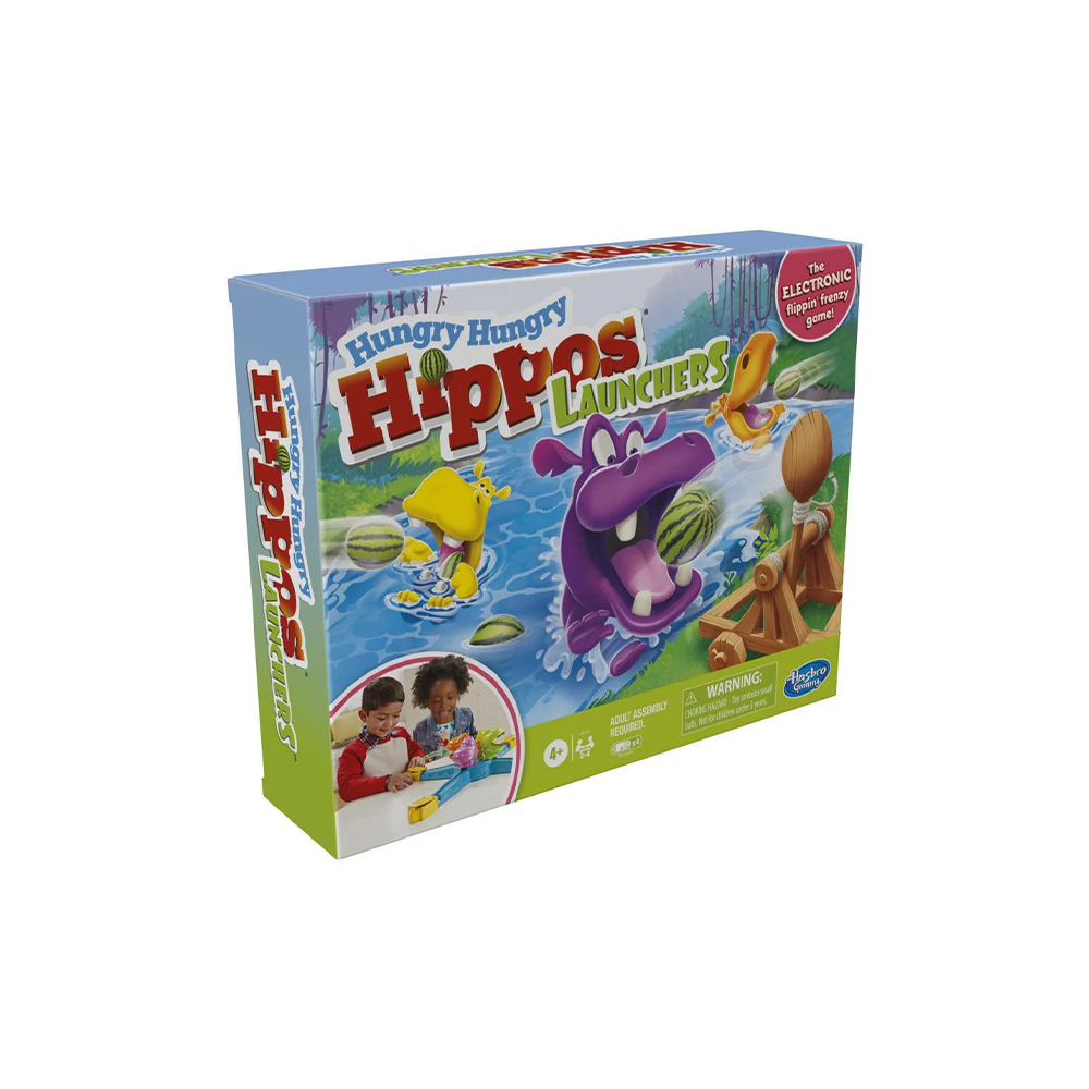 لعبة إطلاق أفراس النهر الجائعة