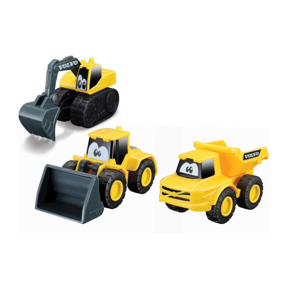 سيارة بناء حفارة BB جونيور 3 قطع - الصورة 3