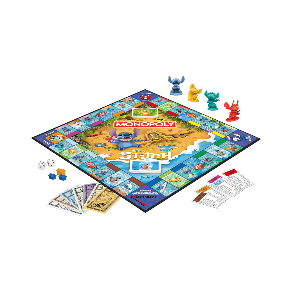 لعبة مونوبولي ديزني ستيتش ايديشن - الصورة 3