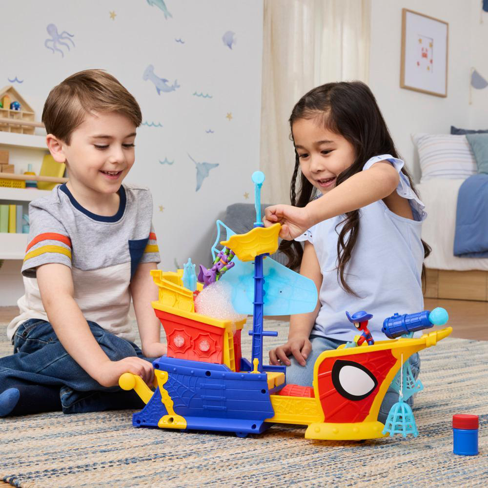 لعبة سفينة القراصنة الفقاعية مارفل سبايدي - الصورة 4