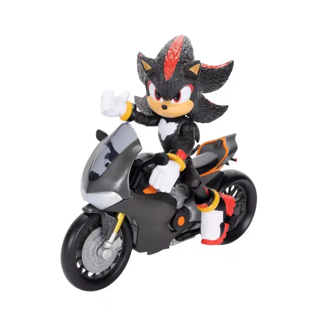 سونيك 5 بوصة مع دراجة نارية