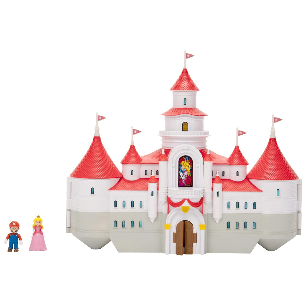 مجموعة ألعاب قلعة سوبر ماريو ميني وورلد ديلوكس بيتش كاسل