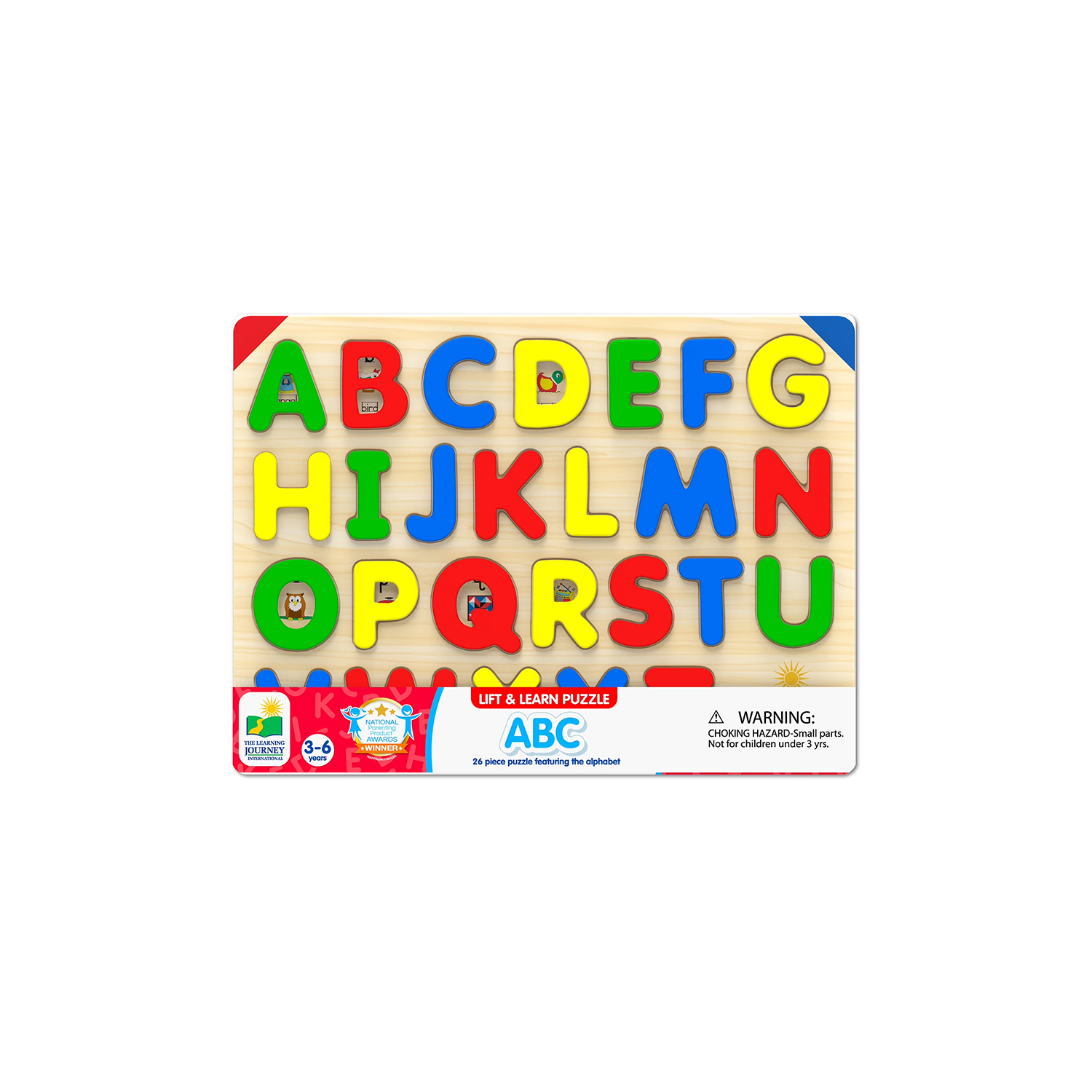 رحلة التعلم ارفع وتعلم لغز ABC