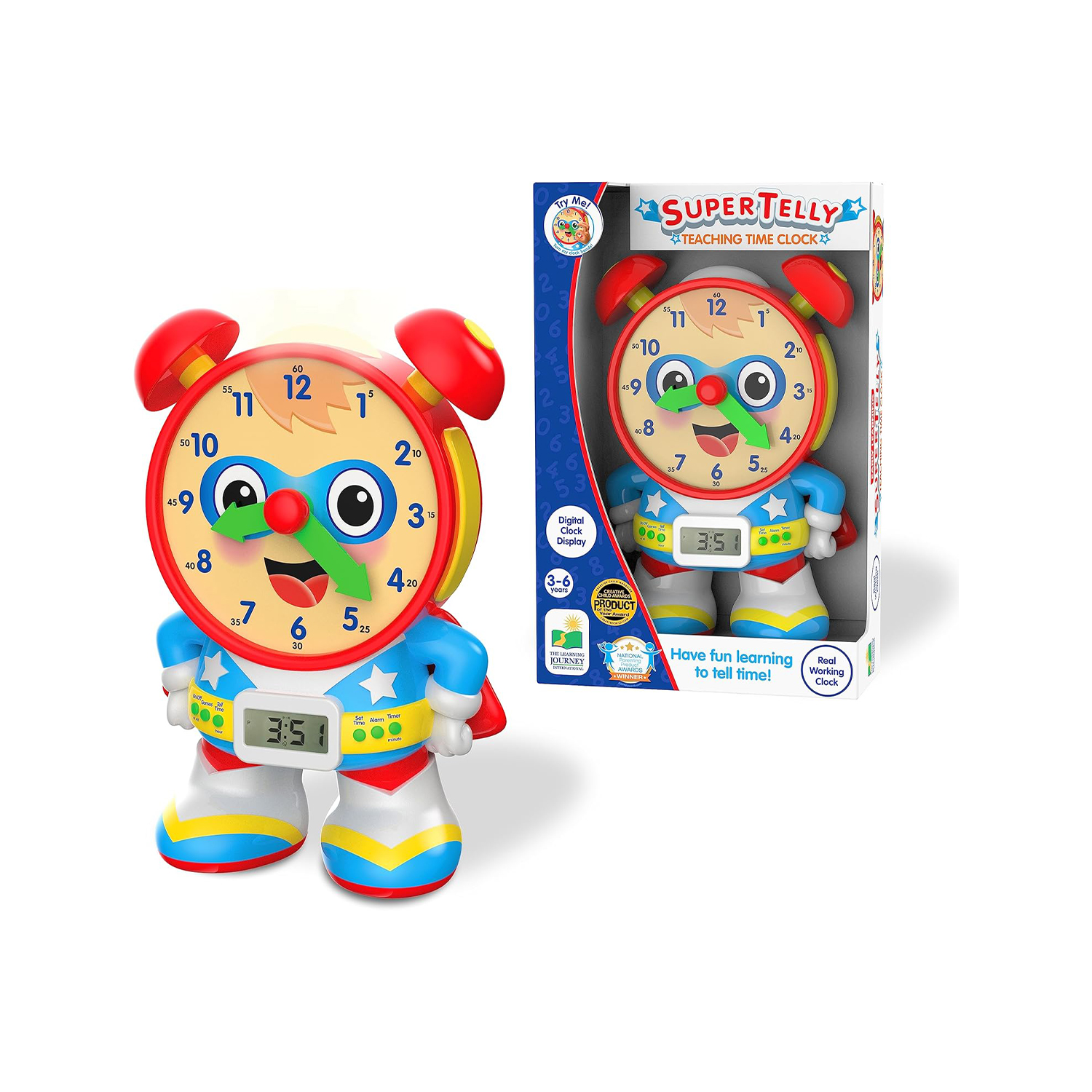 ساعة سوبر تيلي تيتشنج التعليمية