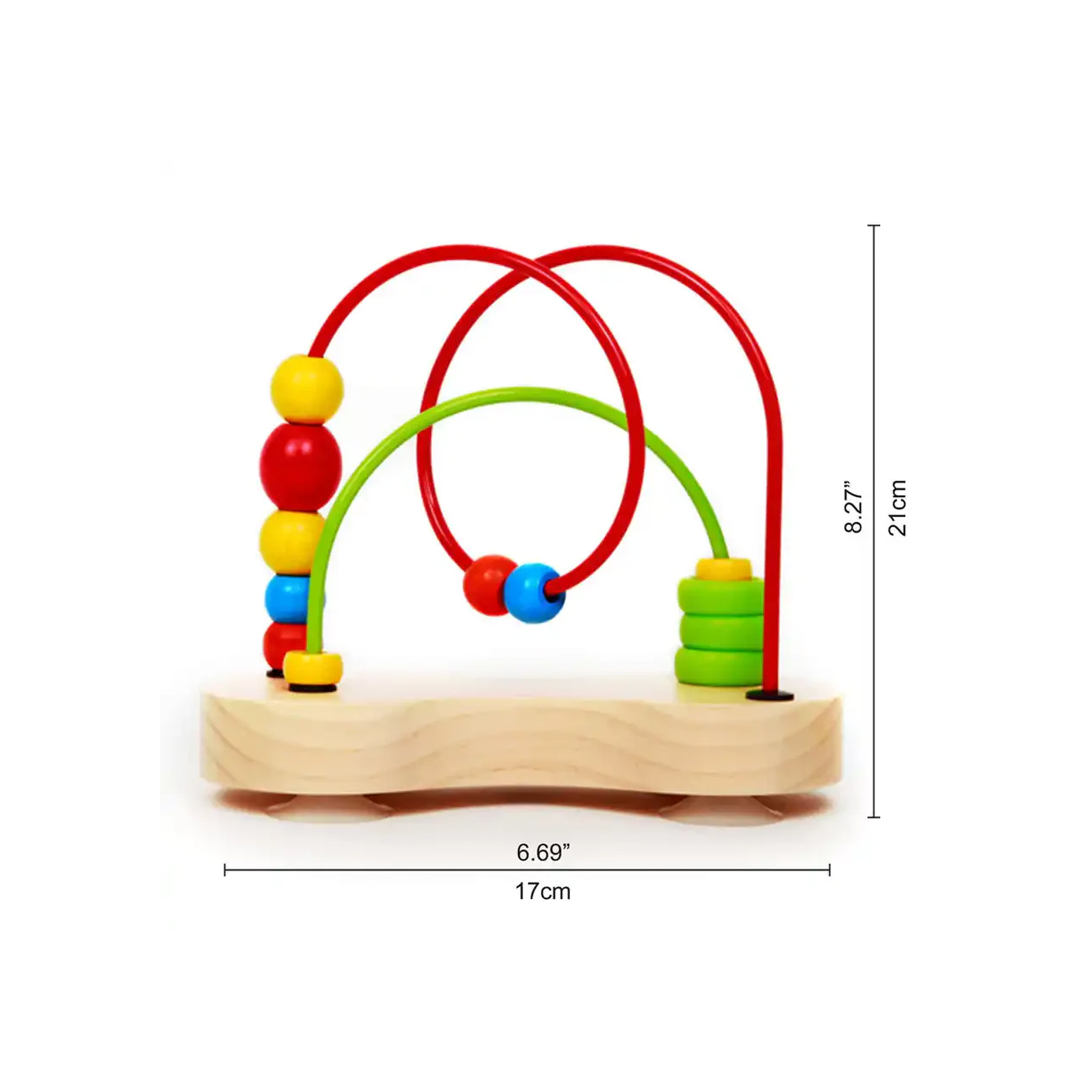 متاهة الخرز الخشبي ذات الفقاعات المزدوجة - الصورة 2