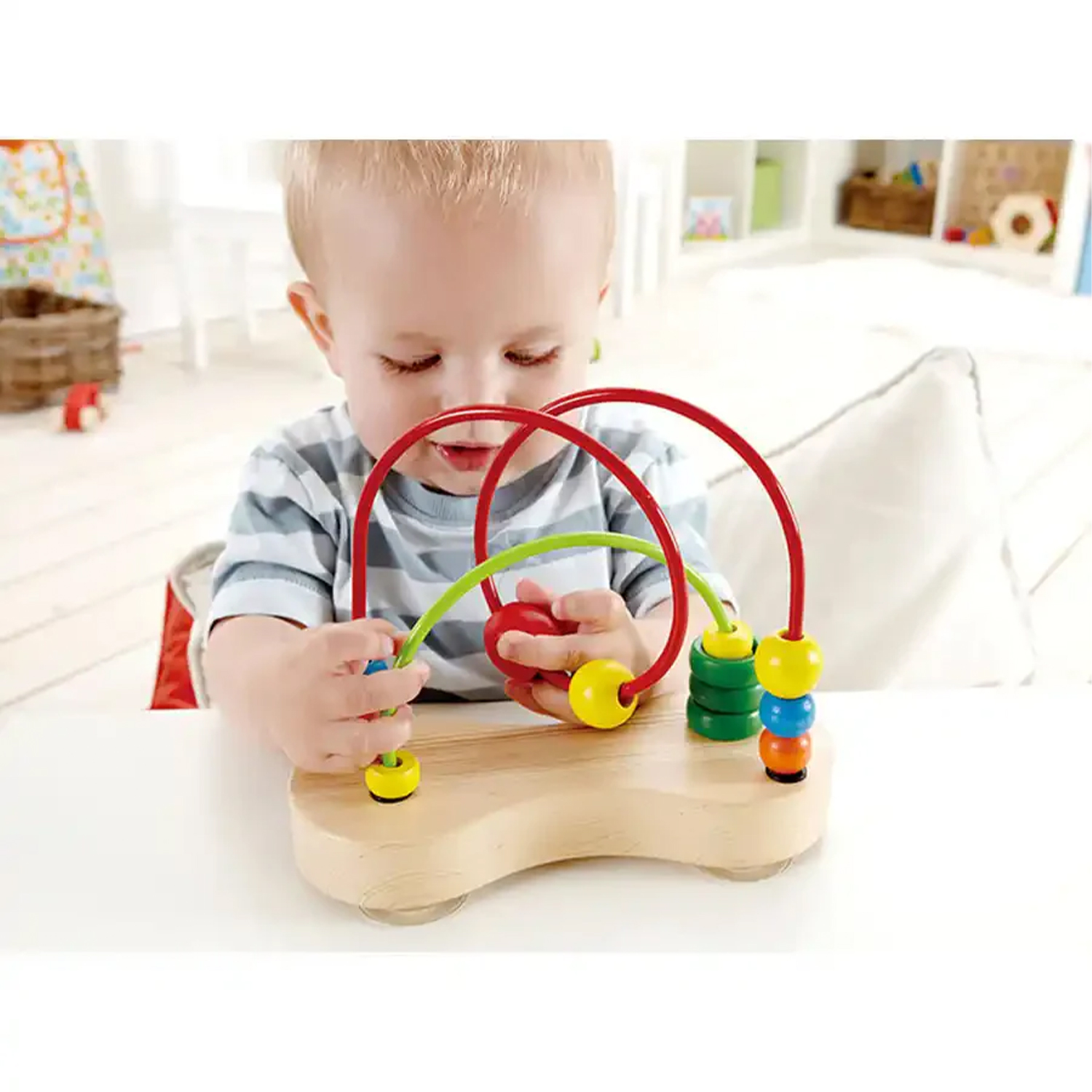 متاهة الخرز الخشبي ذات الفقاعات المزدوجة - الصورة 3