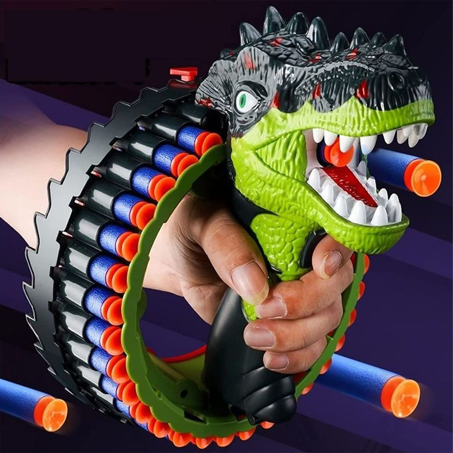 لعبة مسدس الديناصور للأطفال - الصورة 3
