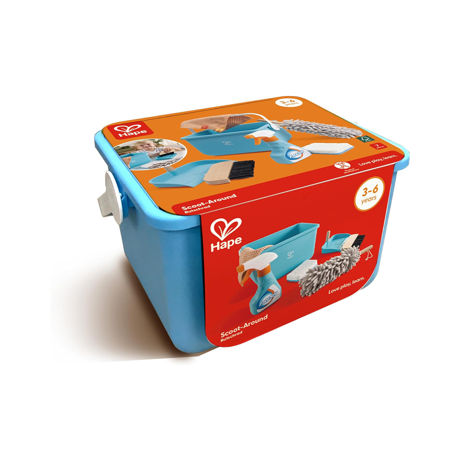 مجموعة تنظيف اللعب التظاهري للاطفال - الصورة 4