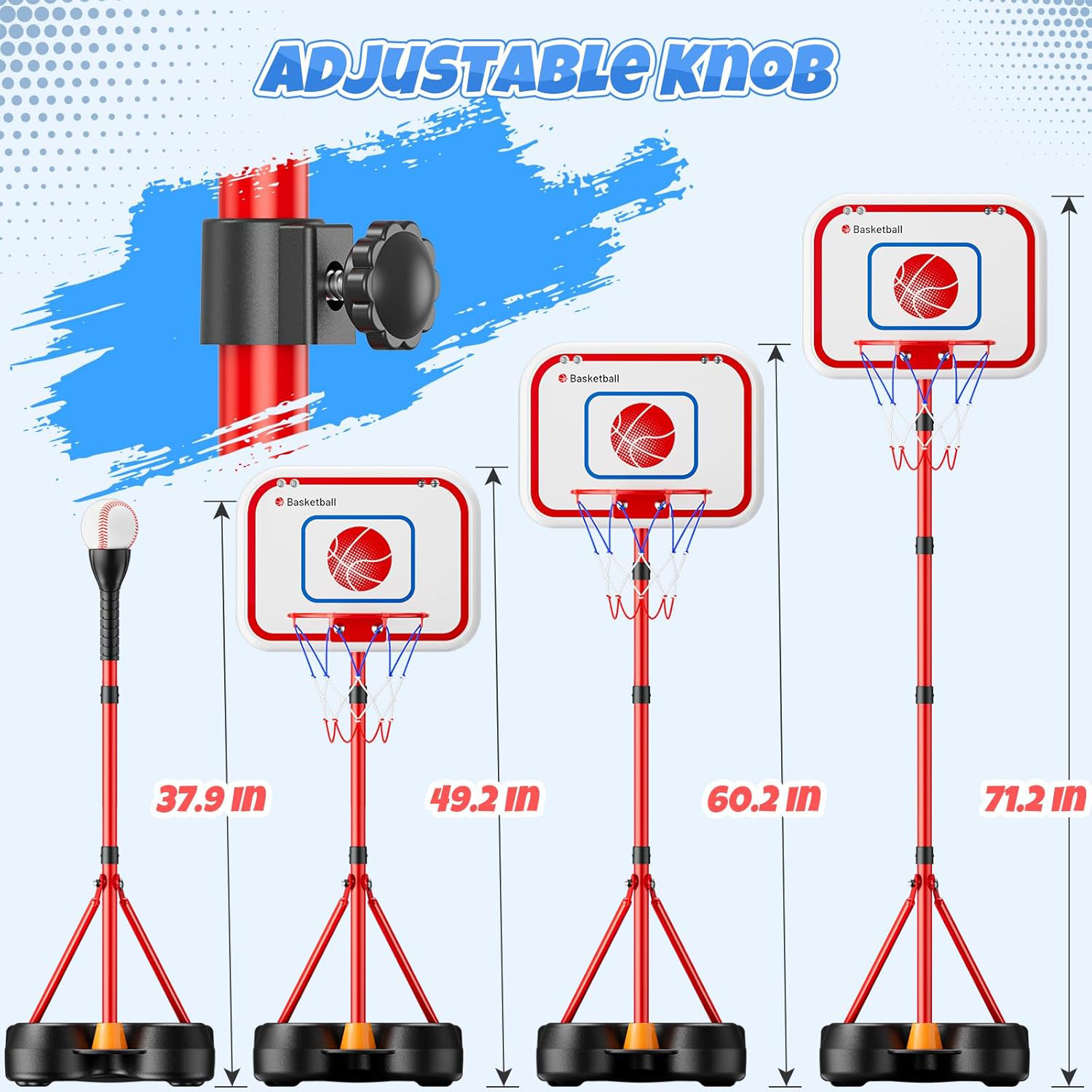 مجموعة كرة دائرية و كرة تي 4 في 1 - الصورة 4
