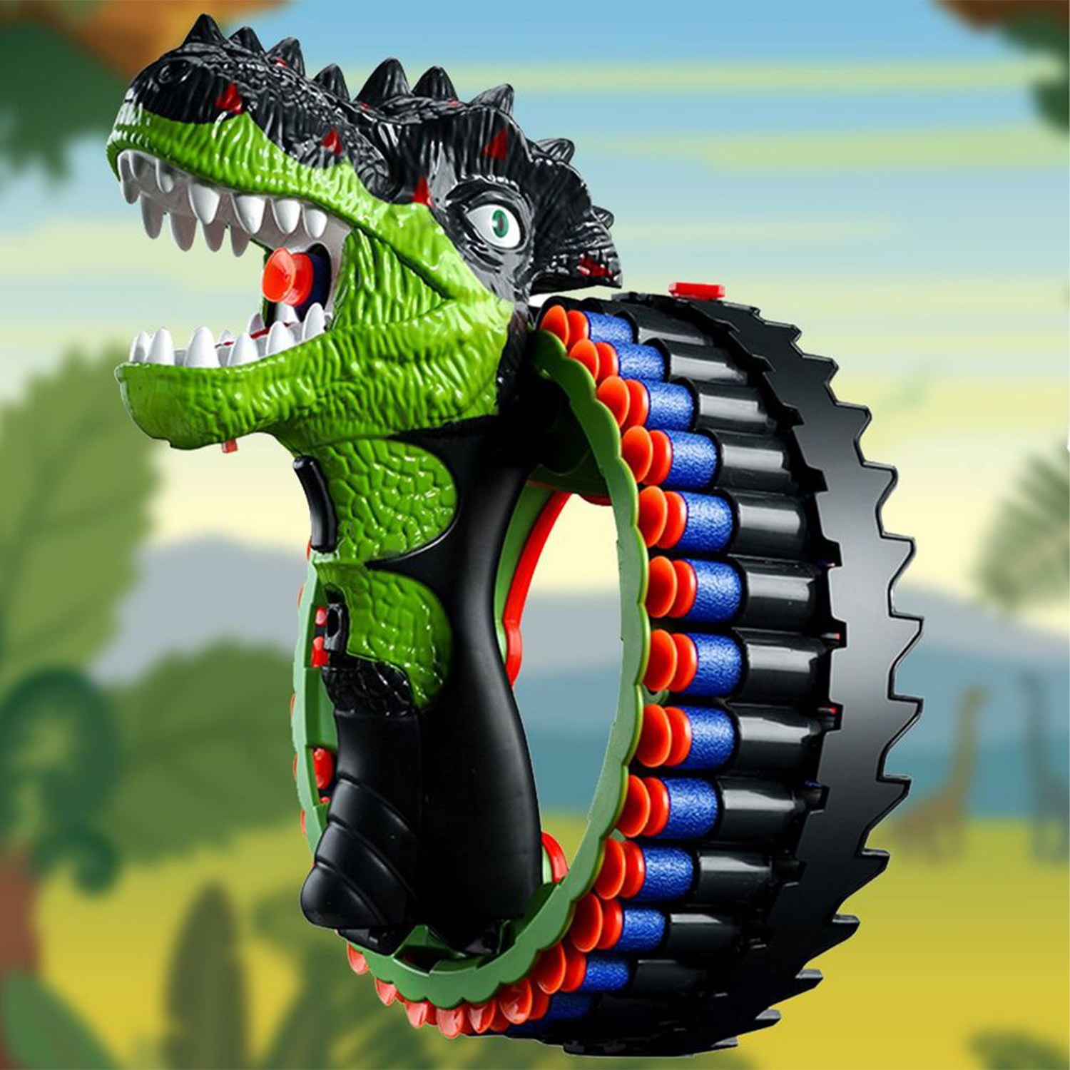 لعبة مسدس الديناصور للأطفال - الصورة 4