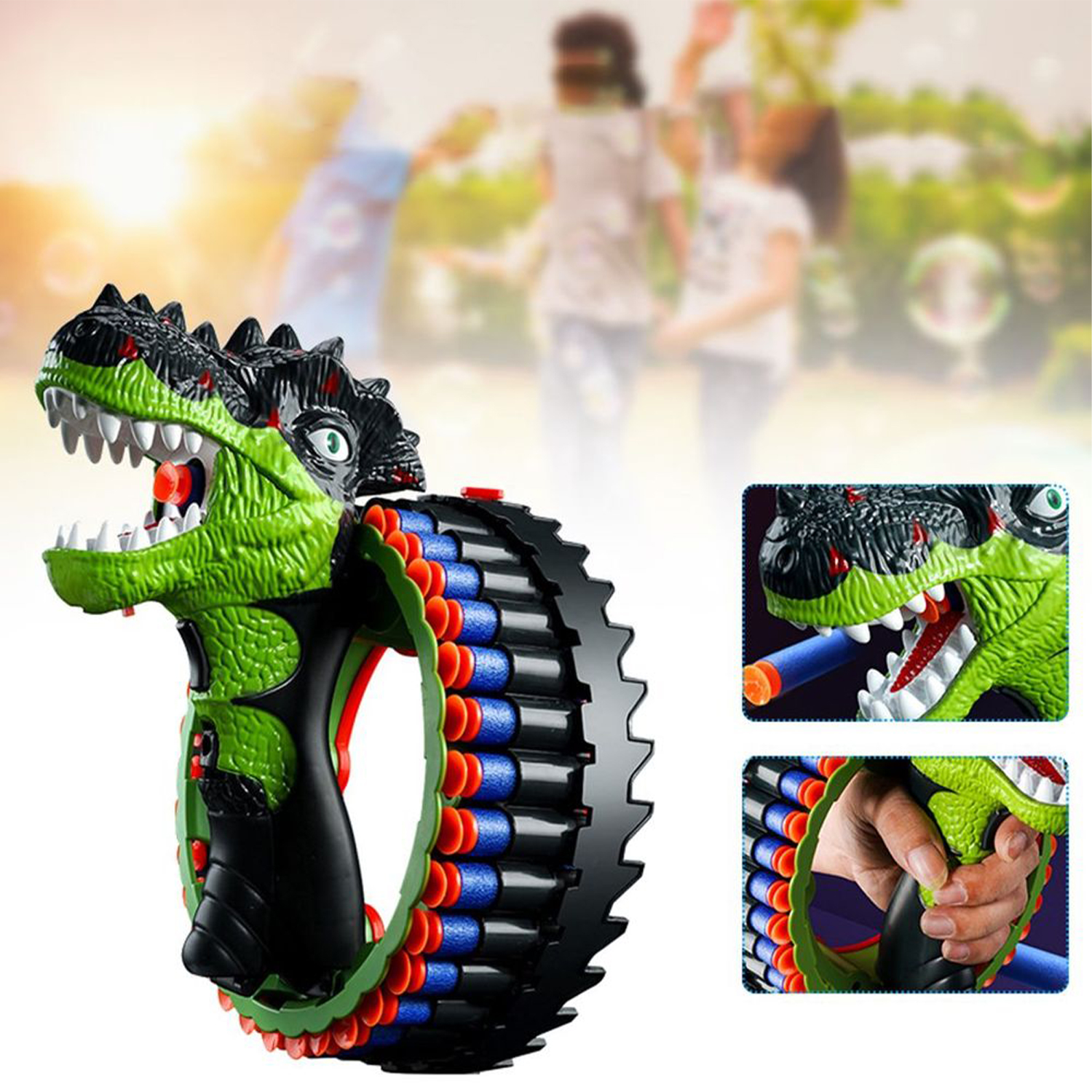 لعبة مسدس الديناصور للأطفال - الصورة 5