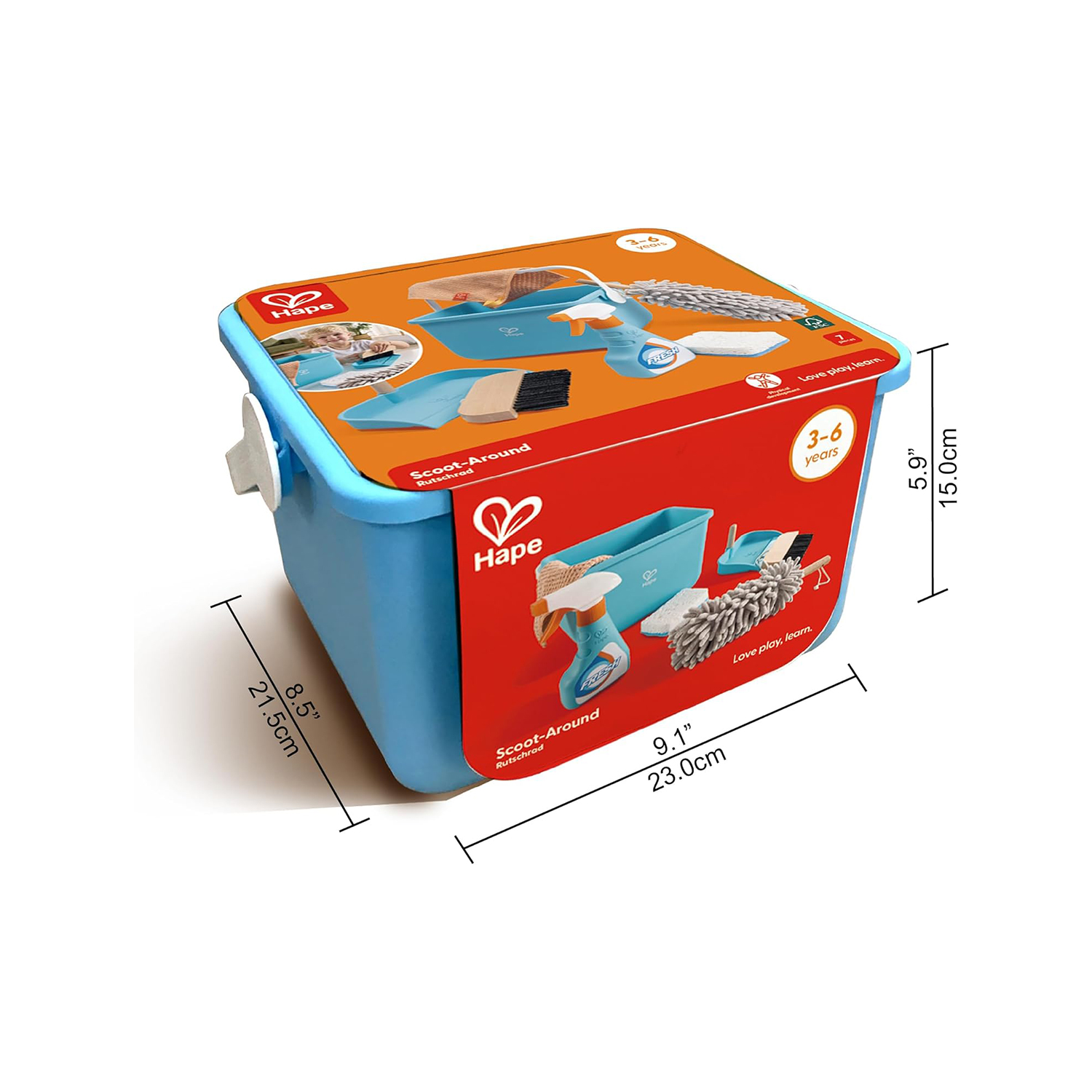 مجموعة تنظيف اللعب التظاهري للاطفال - الصورة 6